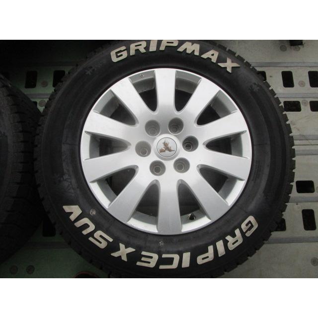 三菱（MITSUBISHI） 【送込】中古ホイール&スタッドレス4本SET☆三菱 