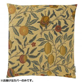 肌触りがいい 送料無料 川島織物セルコン Morris Design Studio フルーツ 座布団カバー 55 59cm Ll1729 Y イエロー 豪華 Www Cepici Gouv Ci
