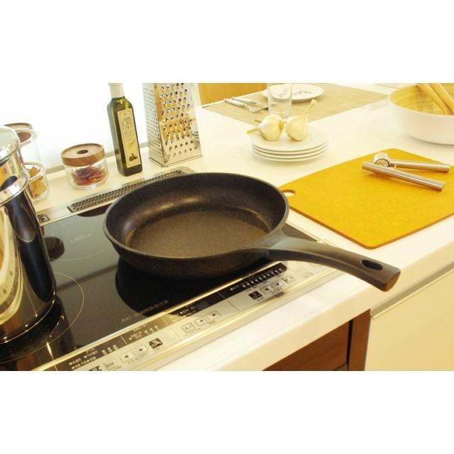 軽量ダイヤモンドマーブルIHキャストフライパン28cm<br>F-7123