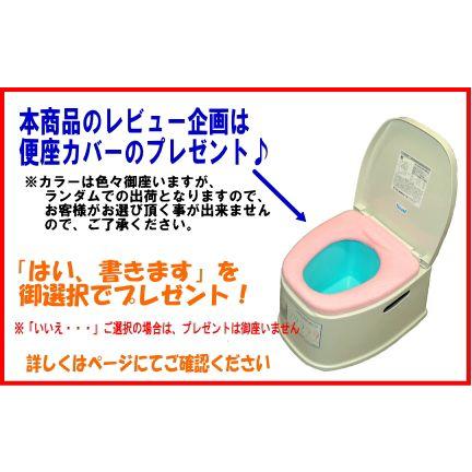 テイコブポータブルトイレPT01 専用バケツ付き(フタ・取手付) カラー