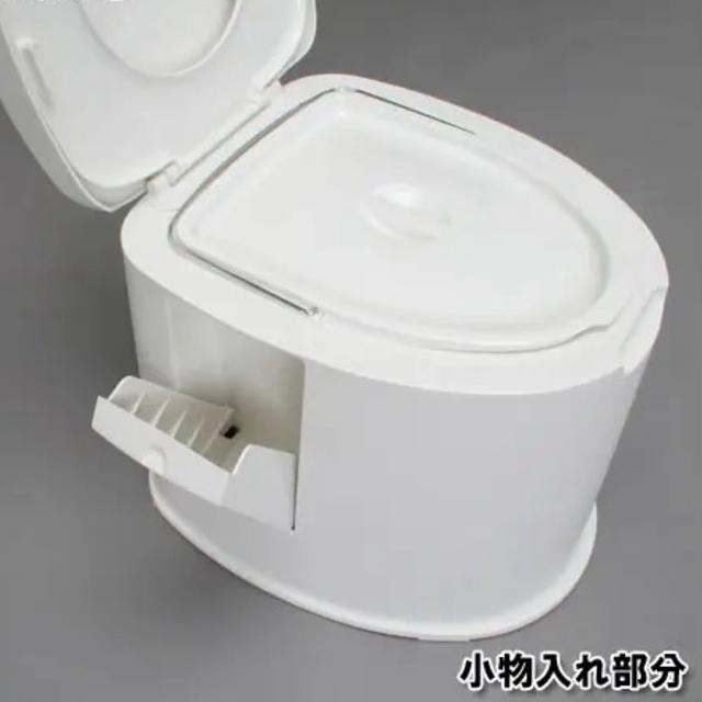 ポータブルトイレ TP-420V 抗菌  (カラー：ホワイト) アイリスオーヤマ｜hstsuge｜05