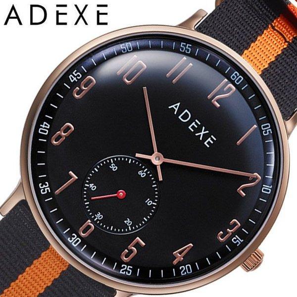 最高の品質 アデクス 腕時計 ADEXE 時計 グランデ GRANDE メンズ ブルー 2045A-05-JP19SP 腕時計