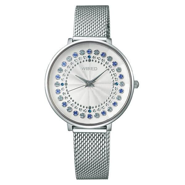 最先端 セイコー 腕時計 Seiko 時計ワイアード エフ スパークリングサークル Wired F レディース 腕時計 ホワイト Agek454 Ocjapan Com Mm