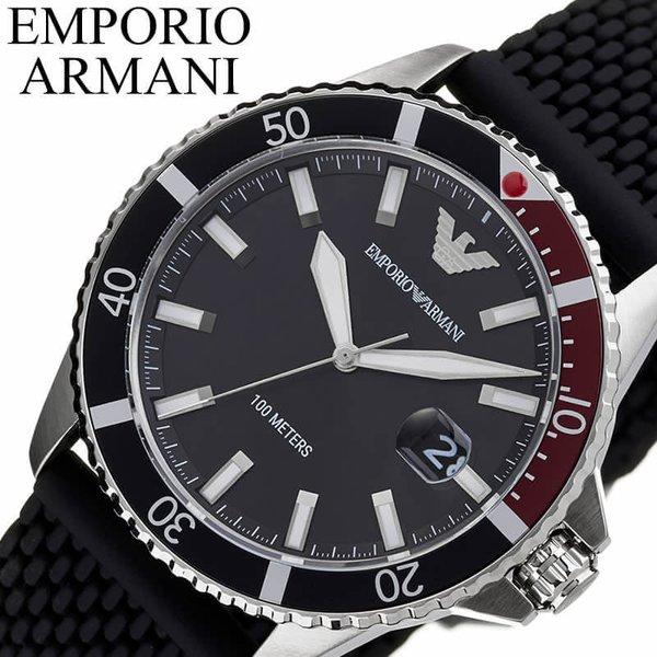 エンポリオ アルマーニ 腕時計 Emporio Armani 時計 ダイバー Diver メンズ ブラック Ar Ar 腕時計 バッグ 財布のhybridstyle 通販 Yahoo ショッピング