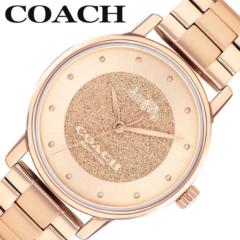 コーチ 腕時計 COACH 時計 コーチ COACH グランド GRAND ローズゴールド 女性 向け レディース CO-14503492 人気 おすすめ おしゃれ ブランド プレゼント の商品画像