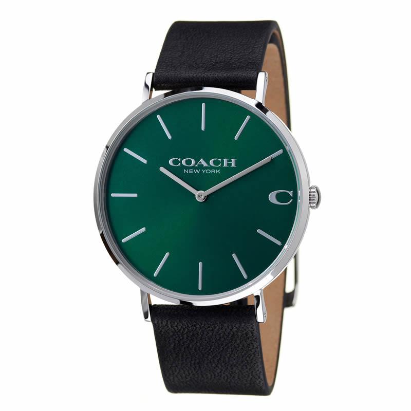 【稼動品】COACH/コーチ　チャールズ　メンズ　腕時計　シンプル　上品　2針 COACH（コーチ） 腕時計 時計 チャールズ Charles メンズ ブランド