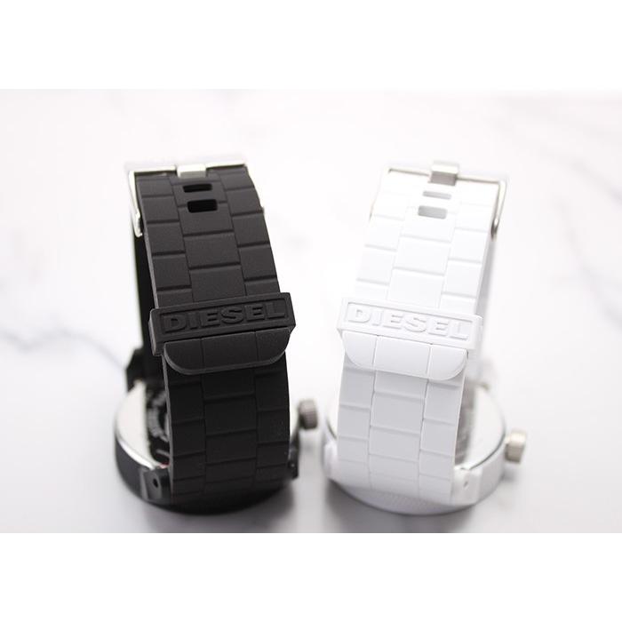ディーゼル 時計 Diesel 腕時計 ディーゼル時計 ディーゼル腕時計 メンズ レディース Franchise ブラック ホワイト 白 黒 ラバーベルト ペアルック Diesel 028 腕時計 バッグ 財布のhybridstyle 通販 Yahoo ショッピング