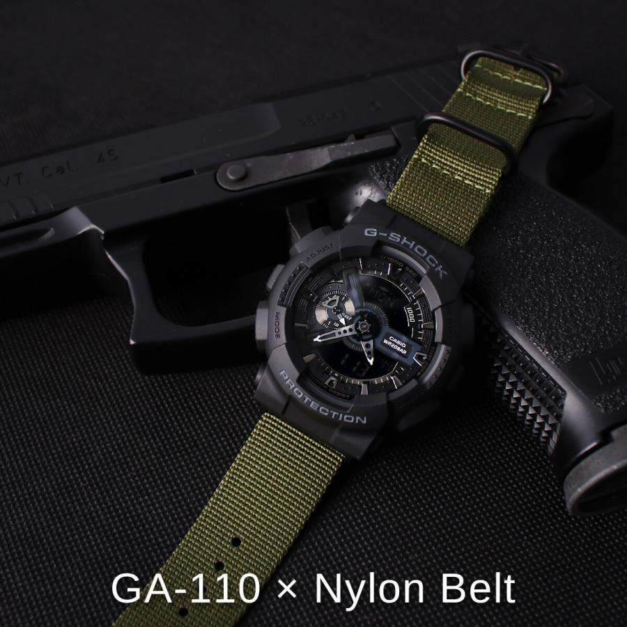 G Shock 対応 ナイロン Zulu ベルト ジーショック ナイロンベルト Gショック Gshock 対応 カン 幅 22mm 幅 アダプター セット 替えベルト 強化 ナイロン 腕時計 Ga2 Nyl Bk Gs 腕時計 バッグ 財布のhybridstyle 通販 Yahoo ショッピング