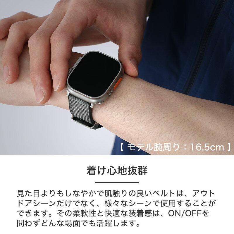 【ワンランク上の アップルウォッチ バンド】applewatch メンズ アップル ウォッチ FKM ラバー ストラップ 腕時計 シリコンベルト 全シリーズ 対応 時計 バンド_7
