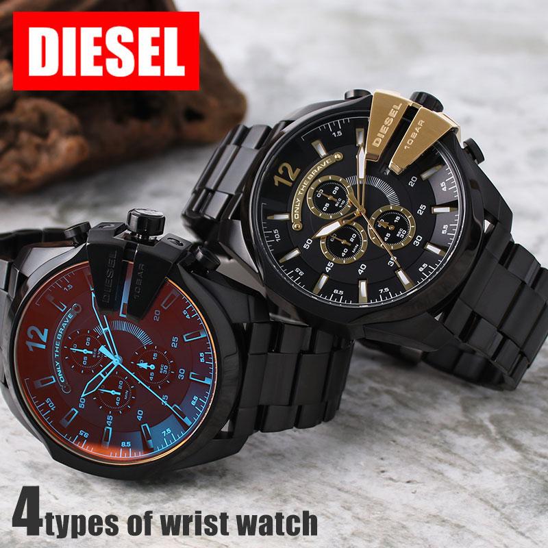ディーゼル 時計 メンズ Diesel 腕時計 ディーゼル時計 メガチーフ Mega Chief メンズ腕時計 ブランド クロノグラフ ビッグフェイス ブラック Item 268 腕時計 バッグ 財布のhybridstyle 通販 Yahoo ショッピング