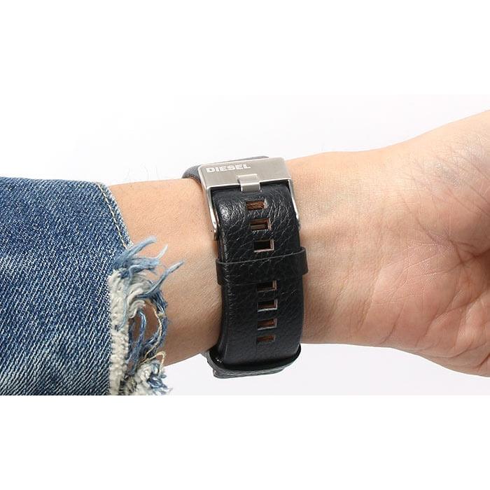 ディーゼル 腕時計 メンズ マスターチーフ Master Chief ブルー ブラック レザー 革 ベルト 彼氏 高校生 大学生 Pick Diesel 004 腕時計 バッグ 財布のhybridstyle 通販 Yahoo ショッピング