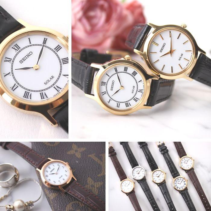 セイコー 腕時計 レディース Seiko 時計 アンティーク 調 ソーラー 海外モデル 革ベルト レザー 仕事 シンプル スーツ ブラウン ブラック ゴールド Sele Seiko 01 腕時計 バッグ 財布のhybridstyle 通販 Yahoo ショッピング