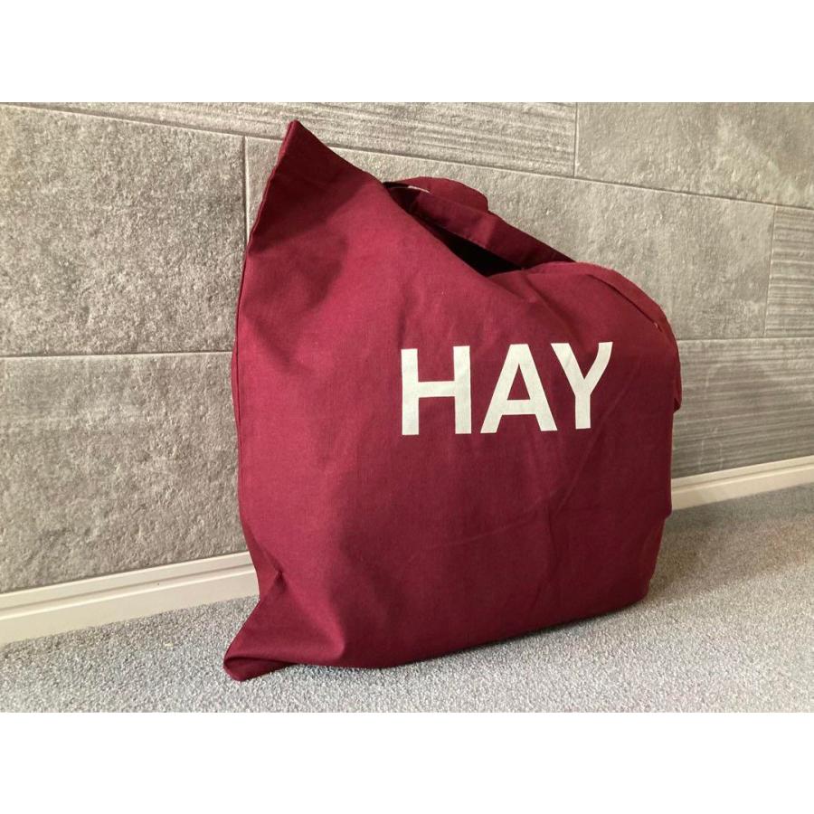 正規品保証 HAY デンマーク トートバッグ 新商品 バーガンディ カバン