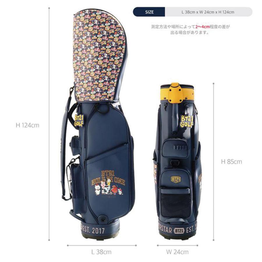 Lynx BT21 GOLF ホールインワン キャディバッグ Hole in One Lynx BT21 GOLF ホールインワン キャディバッグ Hole in One