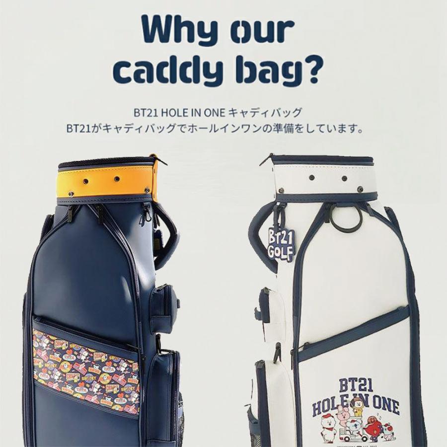 Lynx BT21 GOLF ホールインワン キャディバッグ Hole in One Lynx BT21 GOLF ホールインワン キャディバッグ Hole in One