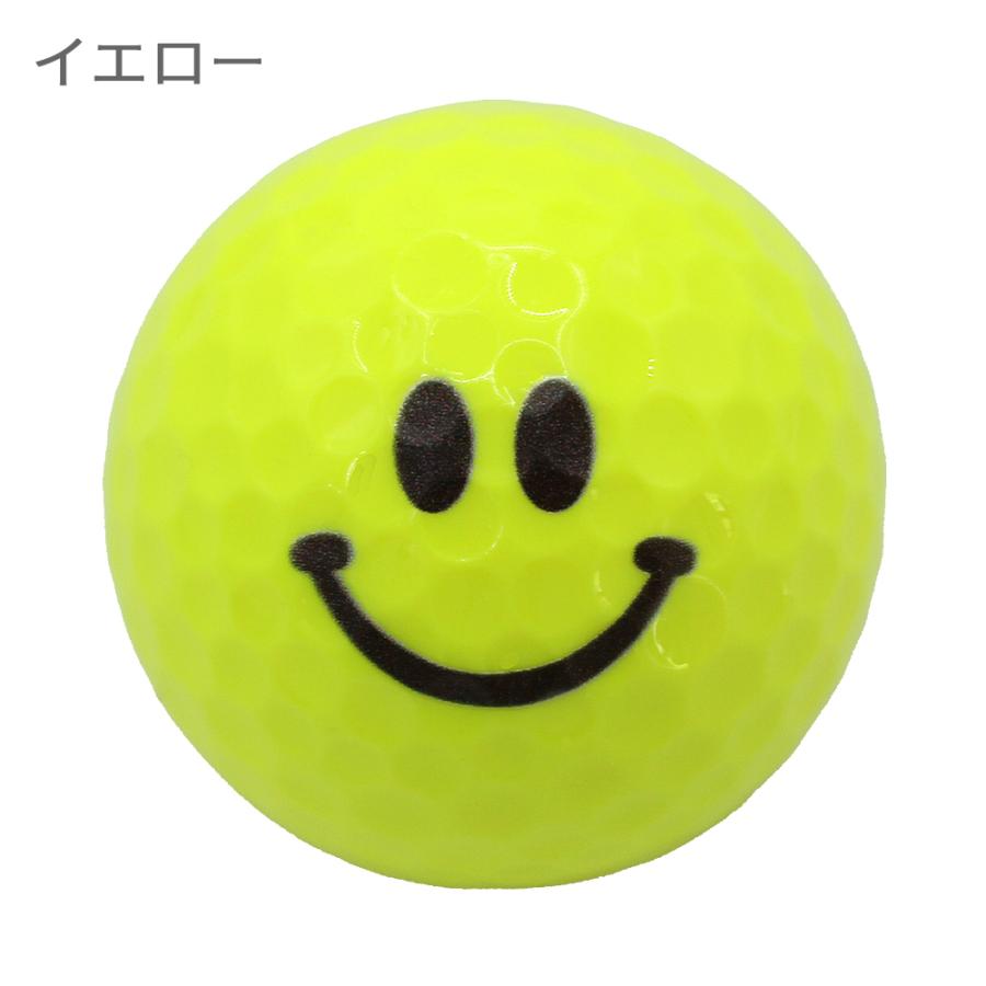 HTCゴルフ オリジナル ゴルフボール スマイルボール 3球セット BALL137