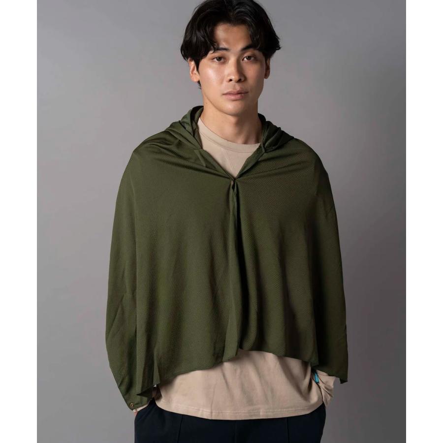 BUGOFF バグオフ 着る虫除け 冷却 UVカット ユニセックス アイスフーディ アイスフーディ カモフラグリーン グリーン アイボリー 熱中症対策 虫よけ 冷却 UV | BUG OFF | 10