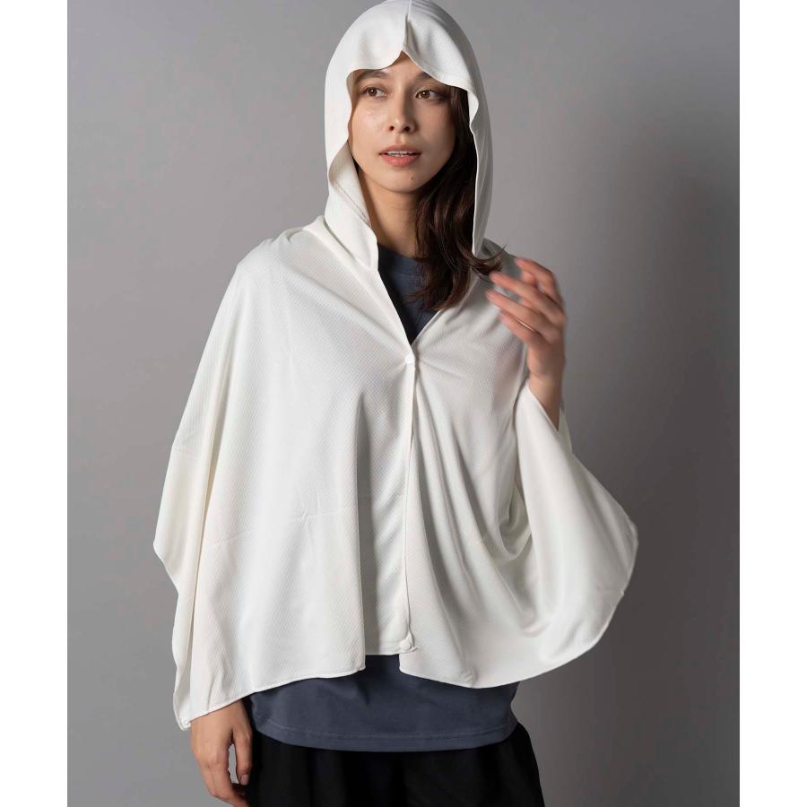 BUGOFF バグオフ 着る虫除け 冷却 UVカット ユニセックス アイスフーディ アイスフーディ カモフラグリーン グリーン アイボリー 熱中症対策 虫よけ 冷却 UV | BUG OFF | 02