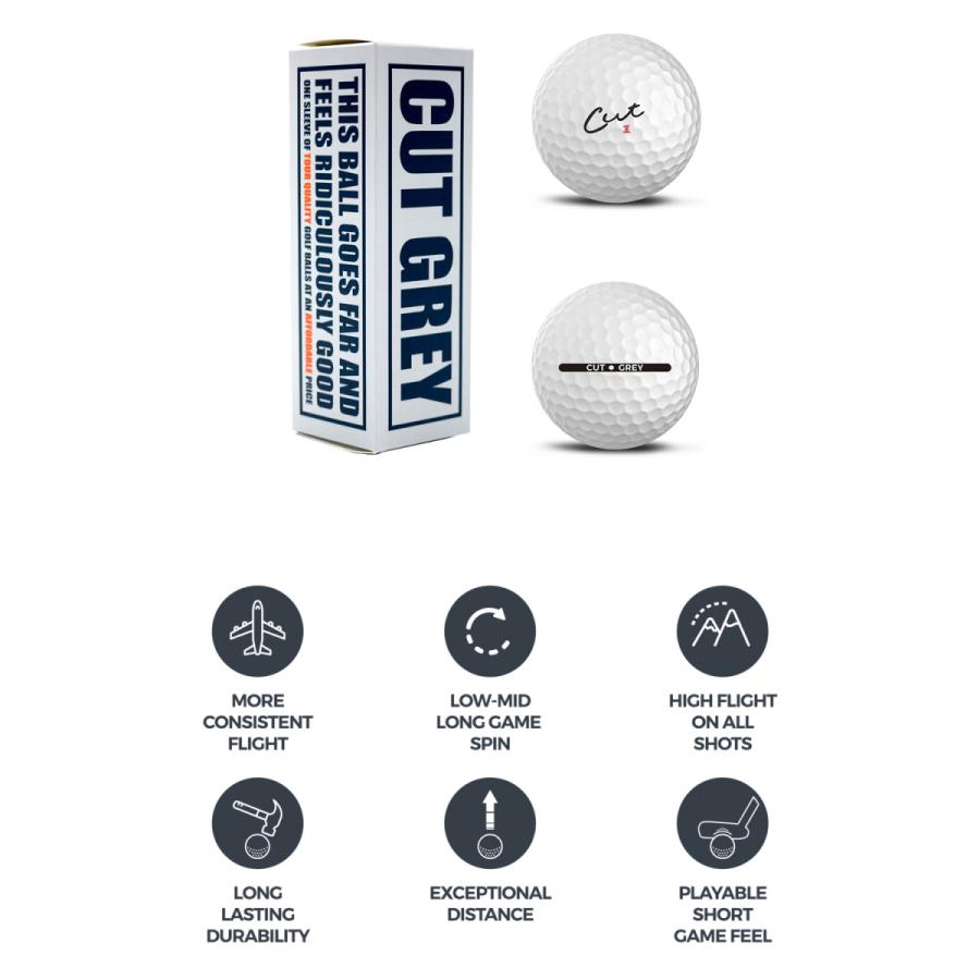 CUT GOLF カットゴルフ CUT GREY ゴルフボール 1ダース 12球入 US仕様 カットグレー 高品質 低価格 ハイクオリティ ホクシン交易 :cutgy01:HTCスーパーゴルフ - 通販 - Yahoo!ショッピング CUT GOLF カットゴルフ CUT GREY ゴルフボール 1ダース 12球入 US仕様 カットグレー 高品質 低価格 ハイクオリティ ホクシン交易 :cutgy01:HTCスーパーゴルフ - 通販 - Yahoo!ショッピング