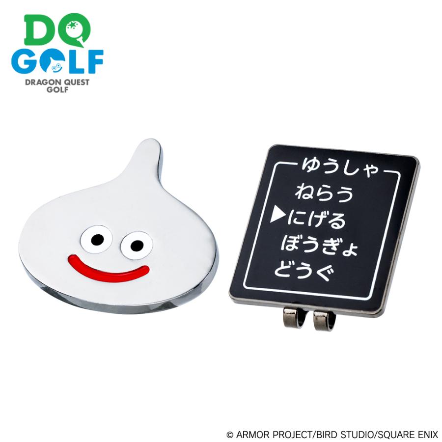 DQGOLF クリップマーカー ドラゴンクエスト メタルスライム ゴルフ