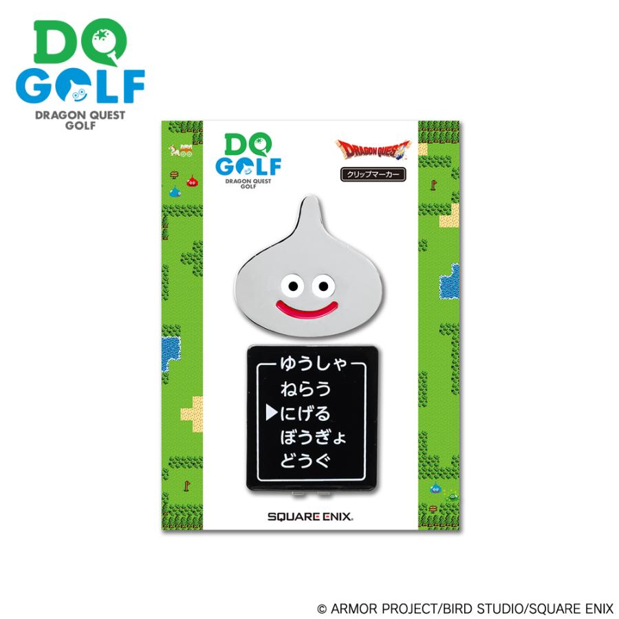 DQGOLF クリップマーカー ドラゴンクエスト メタルスライム ゴルフ