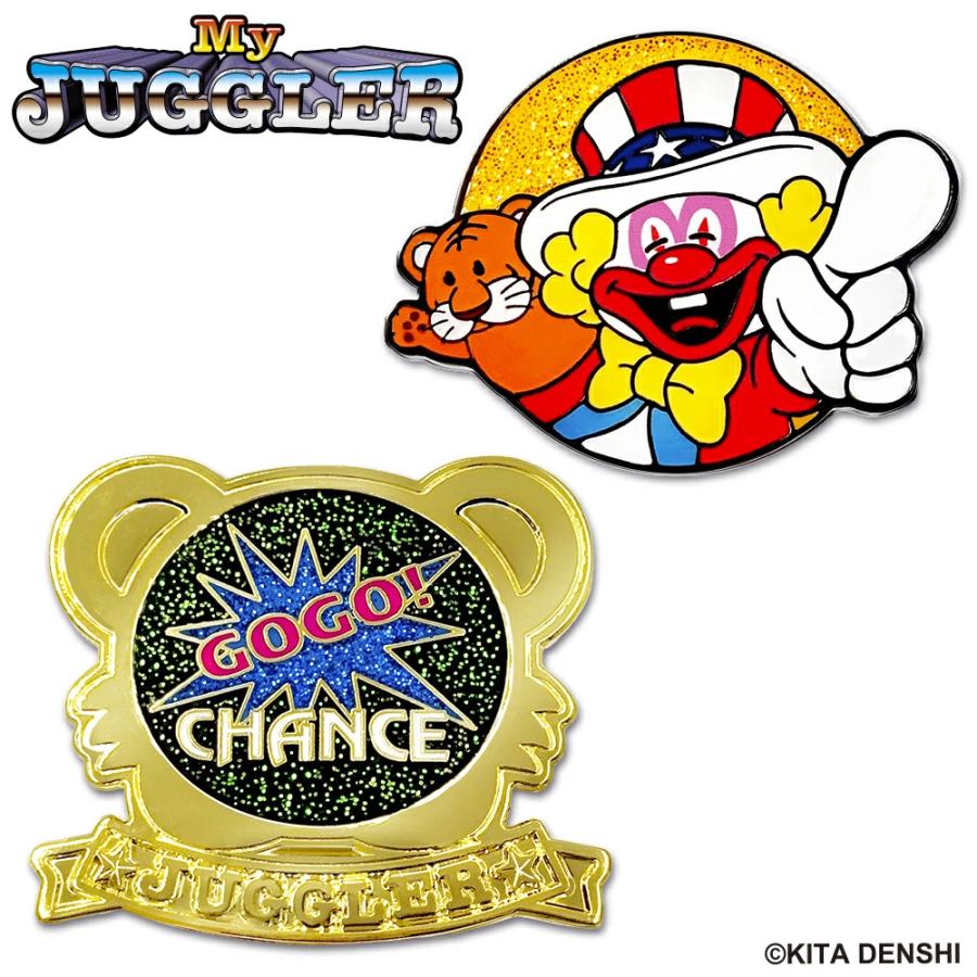 ゴルフマーカー ジャグラー ビッグサイズ パチスロ JUGGLER BIGサイズ