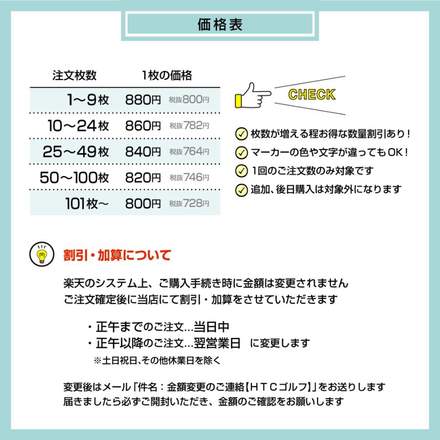 HTCゴルフ オリジナル ゴルフマーカー 名入れ カジノチップマーカー