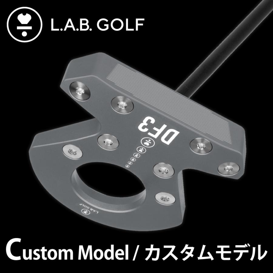 正規販売店 L.A.B.GOLF ラブゴルフ Directed Force 3 ダイレクト フォース 3 チャコール DF3 パター ディレクテッドフォース  ゼロトルク ライ角バランス カラーの画像