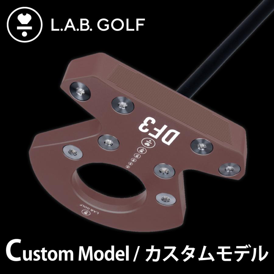 正規販売店 L.A.B.GOLF ラブゴルフ Directed Force 3 ダイレクト フォース 3 カプチーノ DF3 パター ディレクテッドフォース  ゼロトルク ライ角バランス カラーの画像