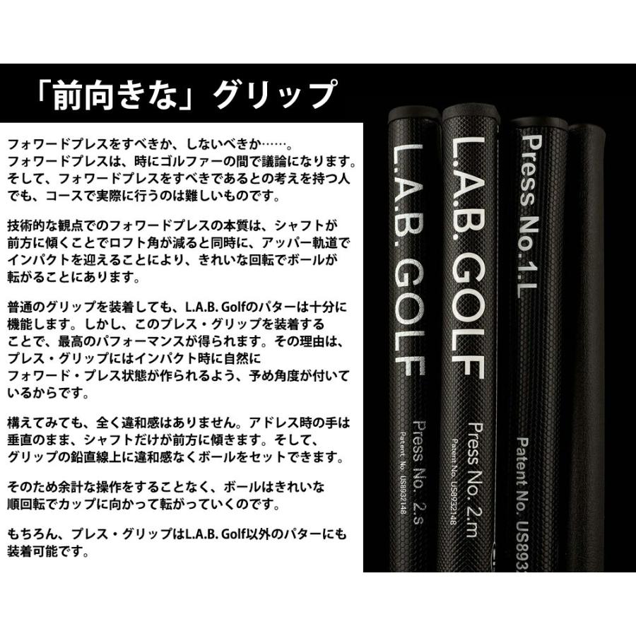 正規販売店 アダム・スコット監修 L.A.B.GOLF/ラブゴルフ カスタムモデル OZ.1 オージーワン パター ブルー ゼロトルク ライ角バランス LAB カラー パターの画像