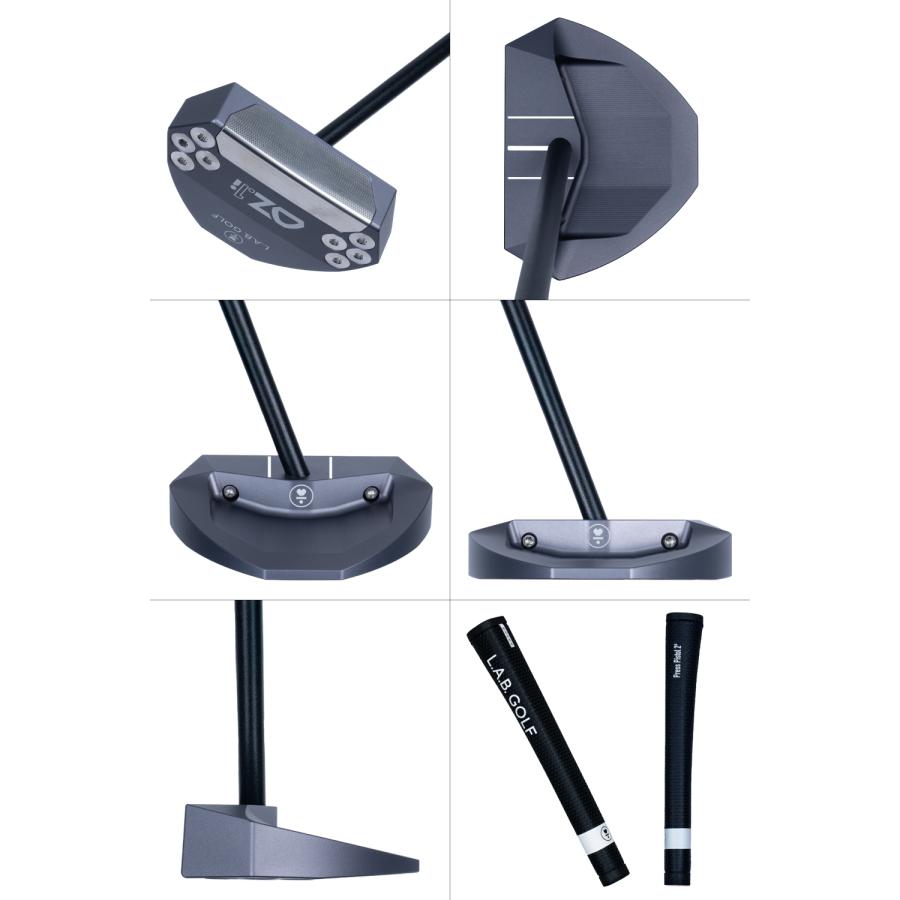 正規販売店 アダム・スコット監修 L.A.B.GOLF ラブゴルフ OZ.1i オージーワンアイパター チャコール ライ角バランス ゼロトルク カラー パター オージー1の画像