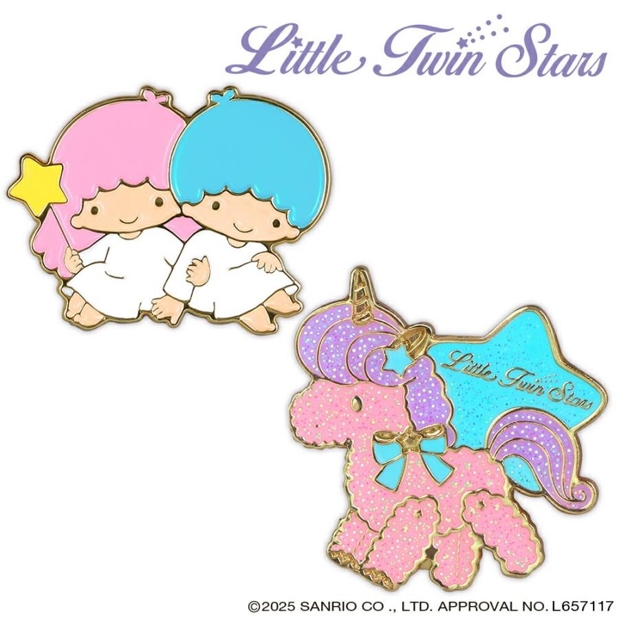 sanrio（サンリオ） ゴルフマーカー リトルツインスターズ クリップ