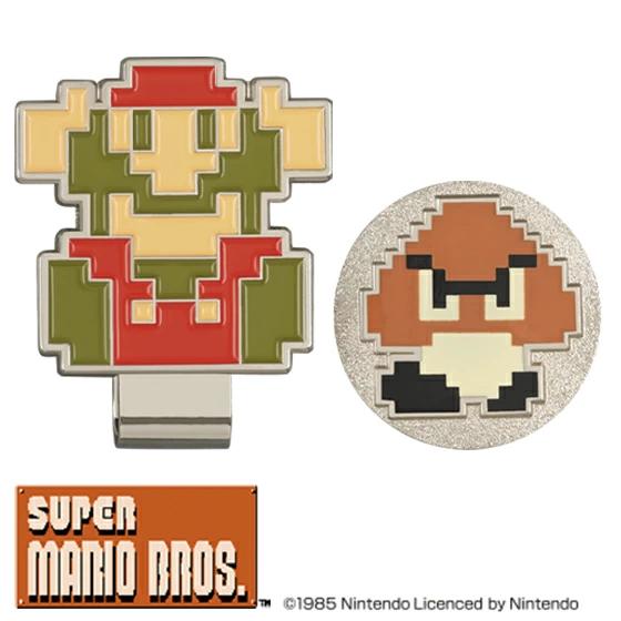 任天堂（Nintendo） ゴルフマーカー スーパーマリオ マリオ＆クリボー