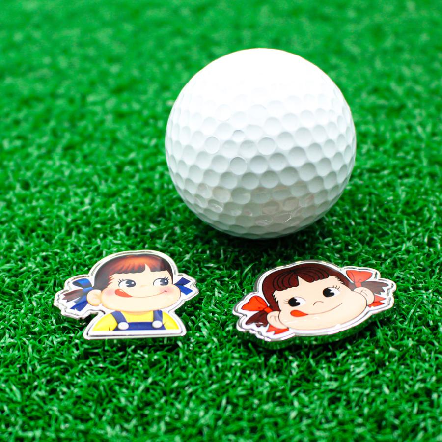 不二家（FUJIYA） ゴルフマーカー ペコちゃん クリップマーカー 3点