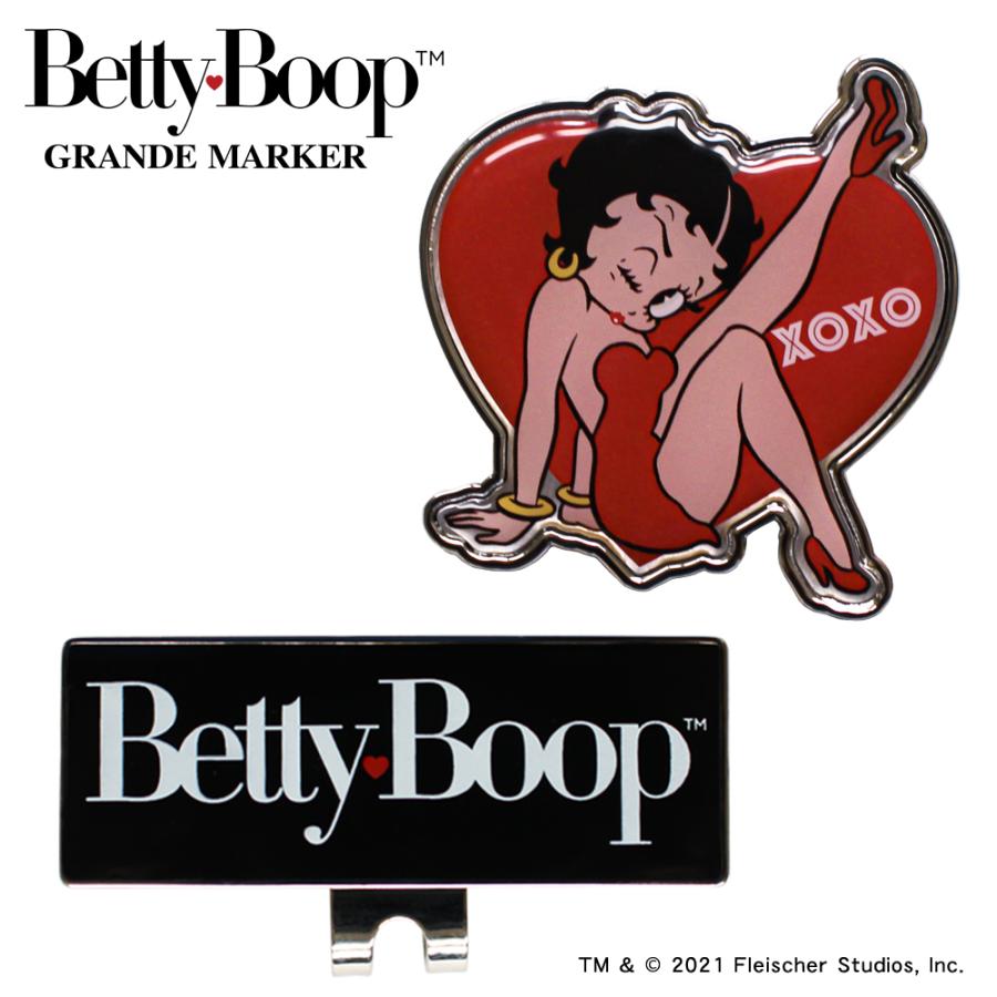 メール便送料無料  Betty Boop(TM) / ベティー ブープ(TM) GRANDE MARKER BIGサイズマーカー ゴルフマーカー キャラクター mk0290｜htcgolf｜01