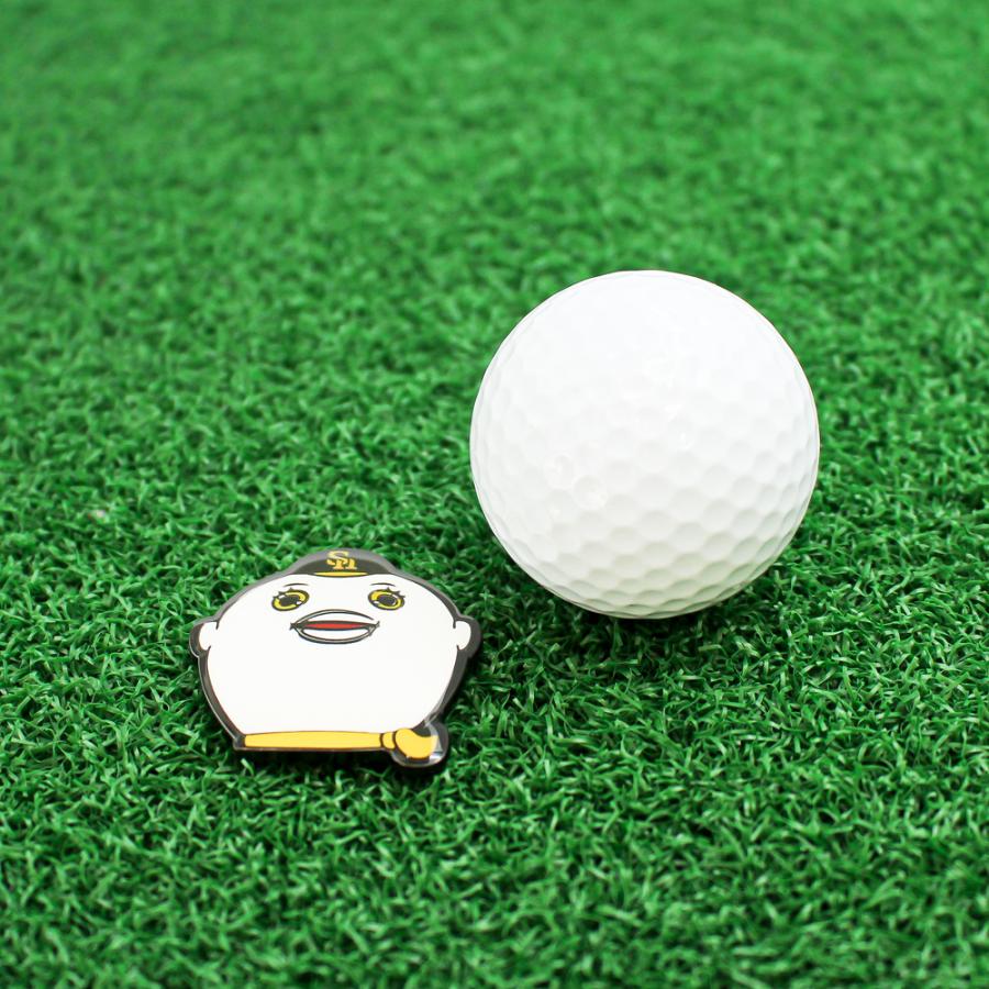 HTCゴルフ オリジナル 福岡ソフトバンクホークス ゴルフマーカー ふう