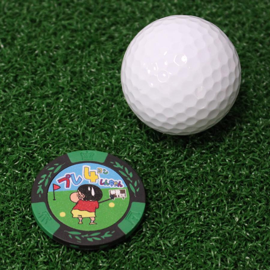HTCゴルフ オリジナル ゴルフマーカー クレヨンしんちゃん コイン