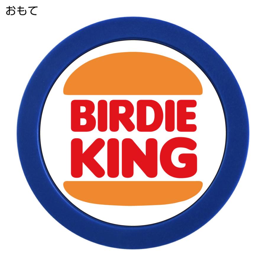 HTCゴルフ オリジナル おもしろゴルフマーカー BIRDIE KING ゴルフ