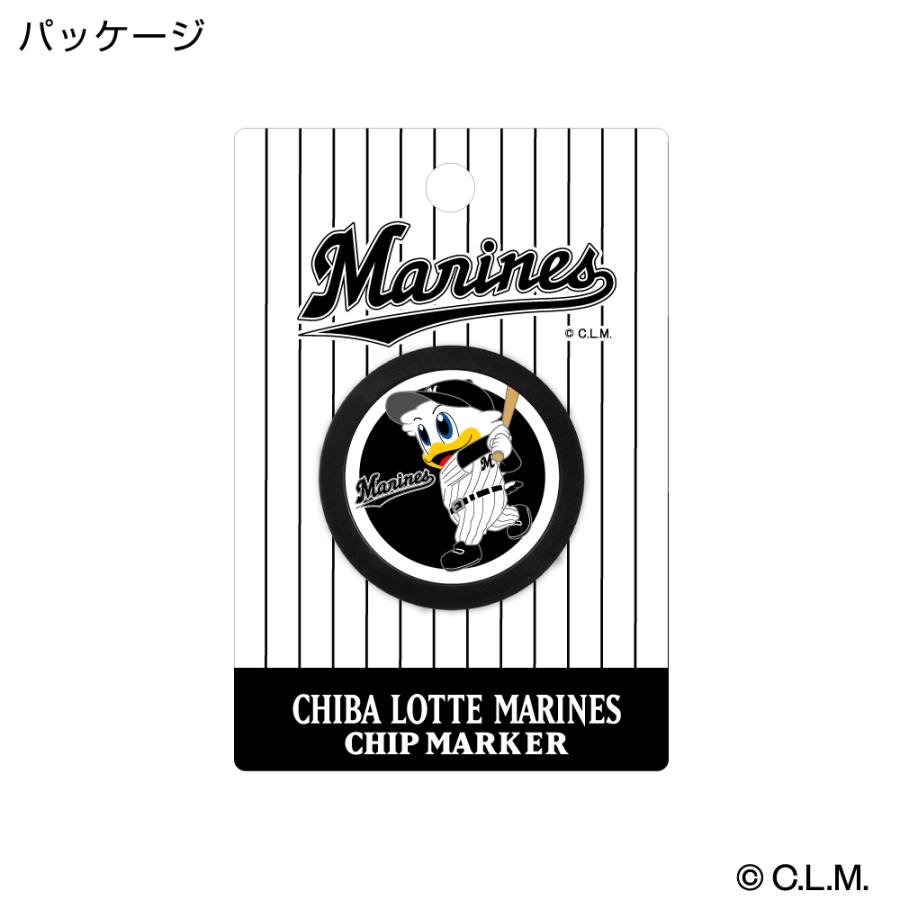 HTCゴルフ オリジナル 千葉ロッテマリーンズ ゴルフマーカー マーくん