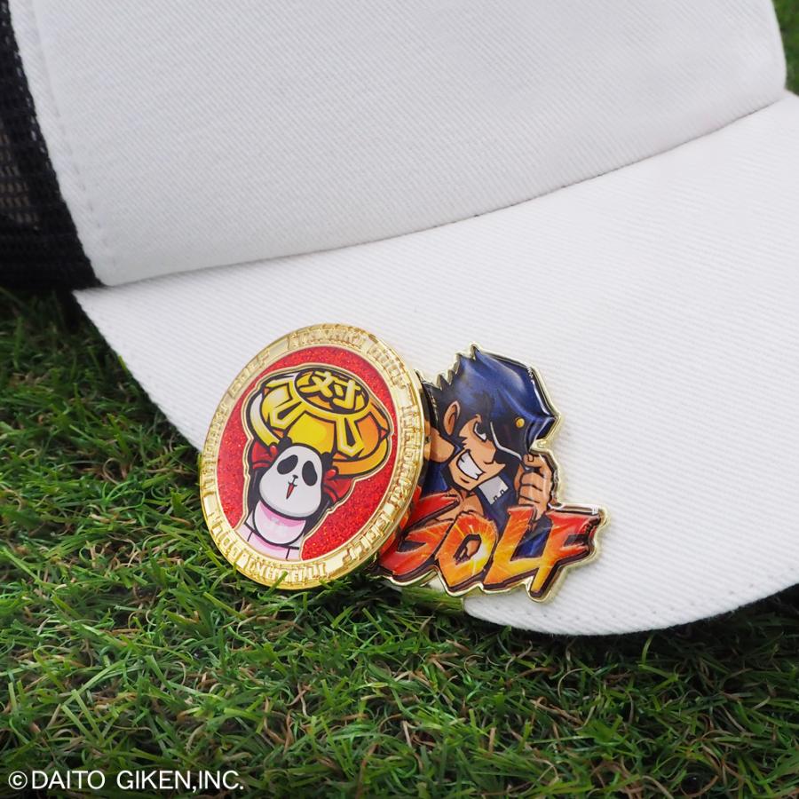 ゴルフマーカー 押忍! 番長 OBM001 クリップマーカー マグネット