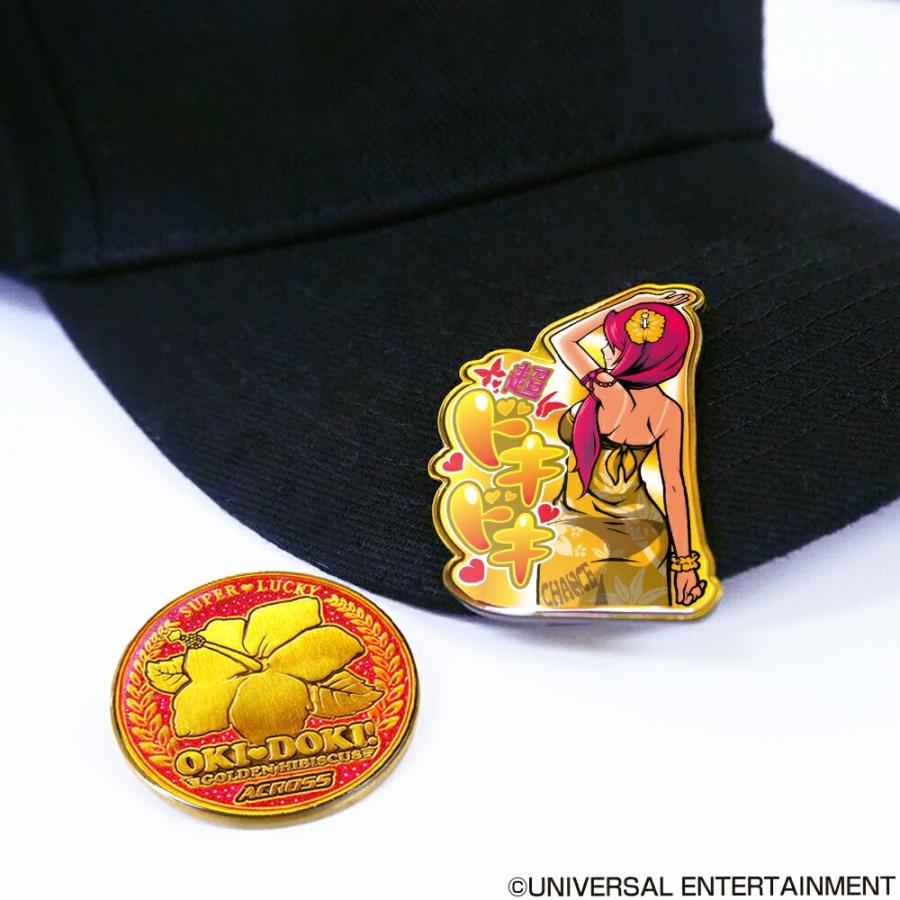 沖ドキ！ ゴルフマーカー パチンコ パチスロ マグネット クリップ