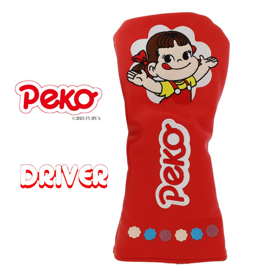 HTCゴルフ オリジナル ヘッドカバー ペコちゃん キャットハンド HTCゴルフ オリジナル ヘッドカバー ペコちゃん キャットハンド