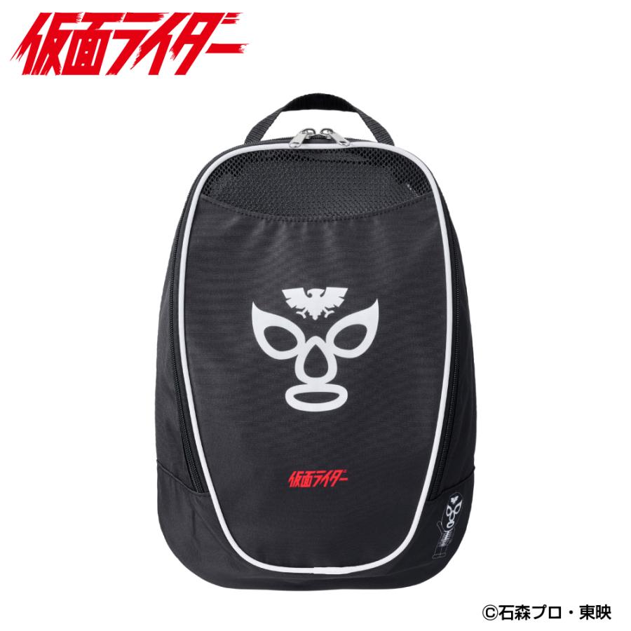 シューズケース ショッカー 戦闘員 仮面ライダー osc0002 東映 石森プロ キャラクター 特撮 ゴルフ用品 かっこいい 悪役 ブラック ポイント消化 ポイント利用 | HTCゴルフ オリジナル