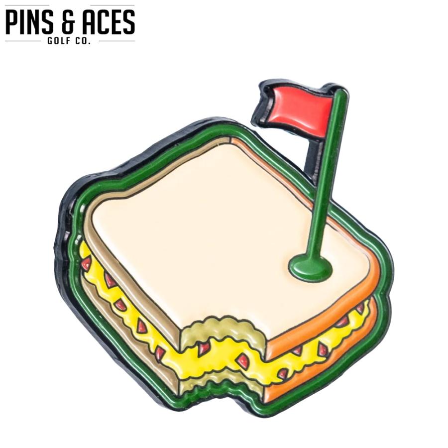 PINS&ACES/ピンズ&エース ピメントチーズサンドイッチ ボールマーカー Pimento Cheese Sandwich Ball