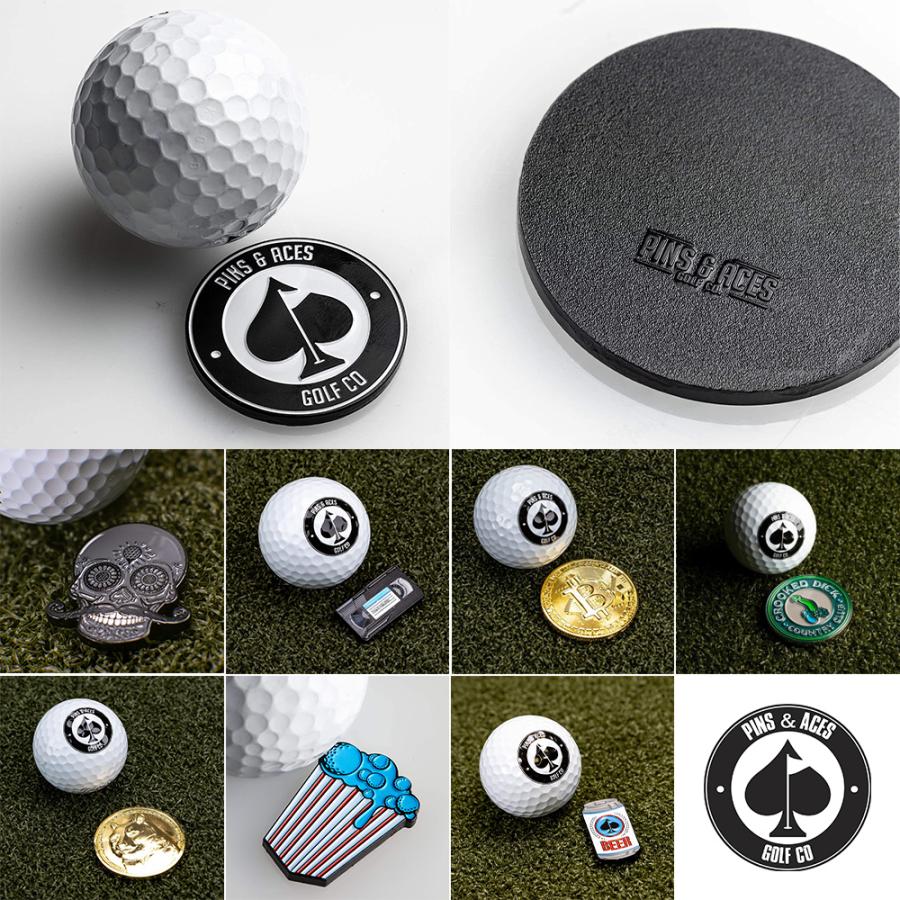 PINS&ACES/ピンズ&エース ピメントチーズサンドイッチ ボールマーカー Pimento Cheese Sandwich Ball