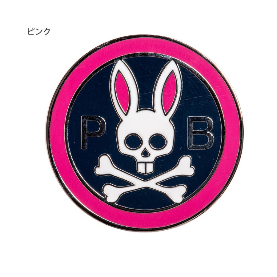 Psycho Bunny サイコバニー 2023年春夏モデル PB 2.8 BUNNY ボールマーカー PBMG3SM1 ゴルフマーカー キャップクリップ マーカーメール便送料無料｜htcgolf｜03