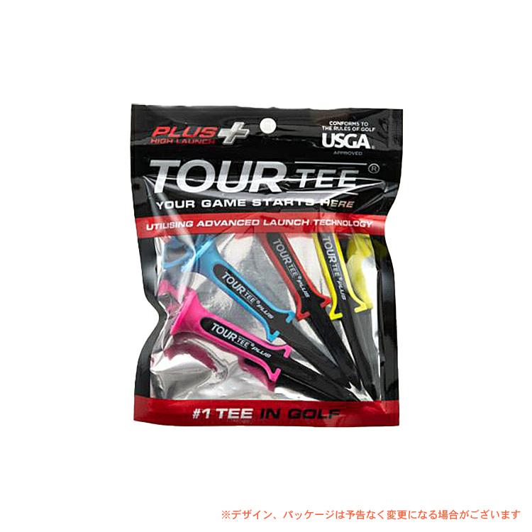 TOUR TEE PLUS HIGH LAUNCH 80mm 4本入 (レッド) ツアーティー