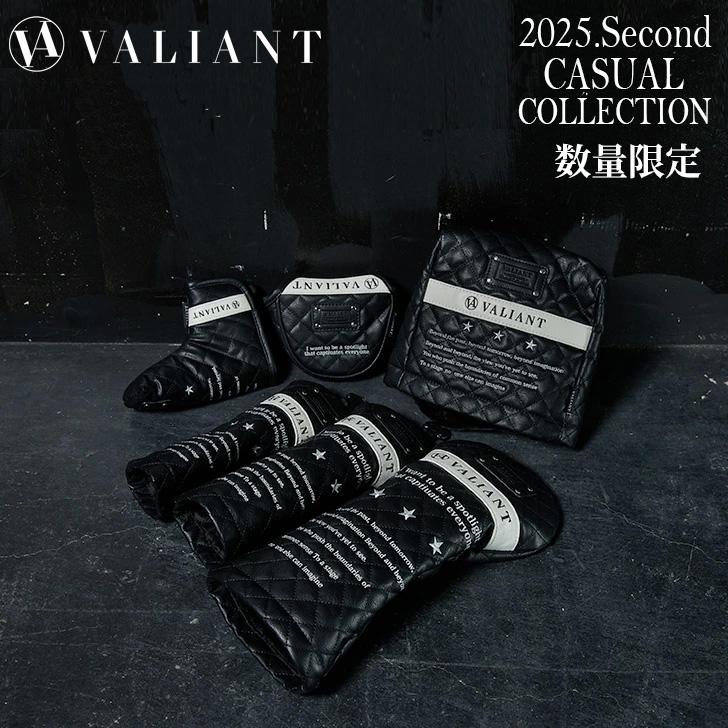 数量限定 VALIANT 2025 2nd CASUAL COLLECTION ヘッドカバー ブラック カジュアルコレクション バリアント ゴルフ パターカバー 単品 ギフト ヴァリアント | VALIANT