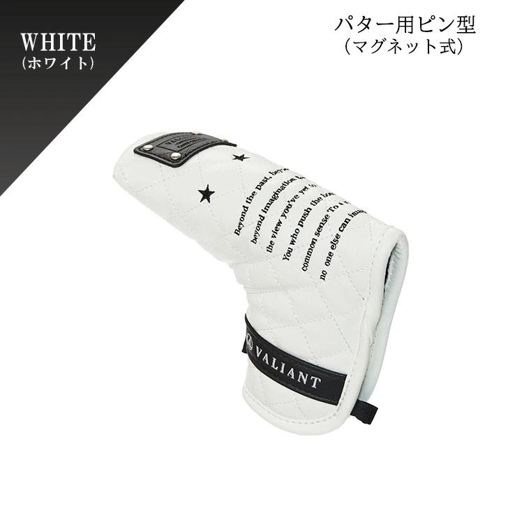 数量限定 VALIANT 2025 2nd CASUAL COLLECTION ヘッドカバー ホワイト カジュアルコレクション バリアント ゴルフ パターカバー 単品 ギフト ヴァリアント | VALIANT | 05