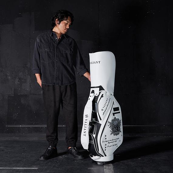 数量限定 VALIANT 2025 2nd SKULLCOLLECTION キャディバッグ シリアルナンバー入り バリアント ヴァリアント カートバッグ ゴルフバッグ ギフト ポイント利用 | VALIANT | 14